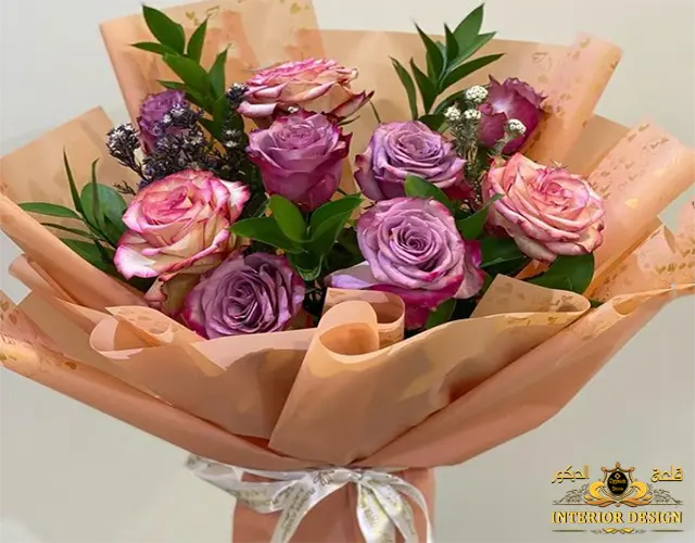 بوكيه ورد احمر